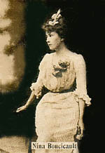 Nina Boucicault, actress, daughter of Dion Boucicault, born Marylebone 1887...
